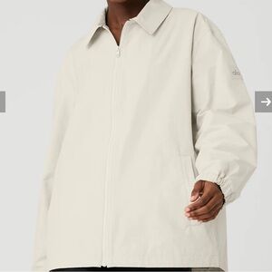 Alo Torrent Overshirt in Bone
